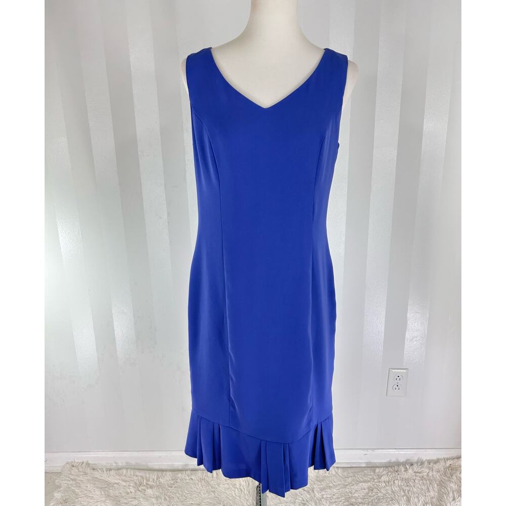 DANNY & NICOLE Women’s Purple Sleeveless Sheath Dress Sz 8